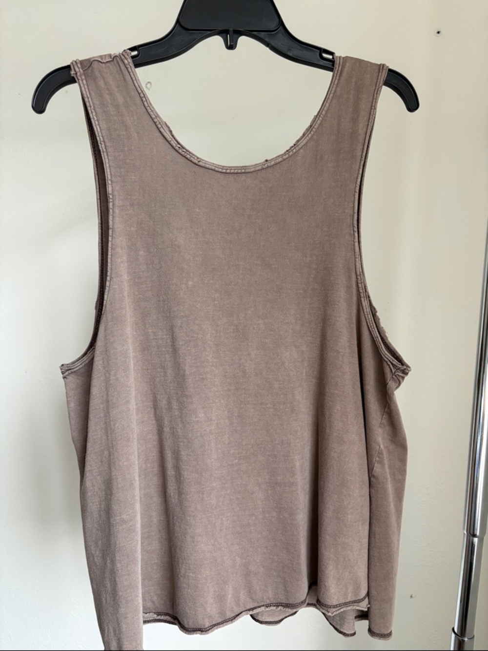 Urban Outfitters Brown Scoop Neck Tank Top